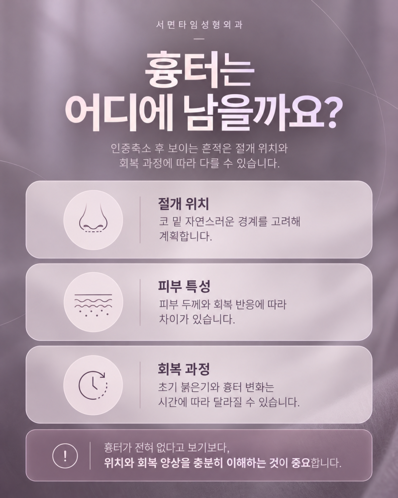 서면인중축소 후 흉터가 코 밑에 얼마나 남을까? 사진 3