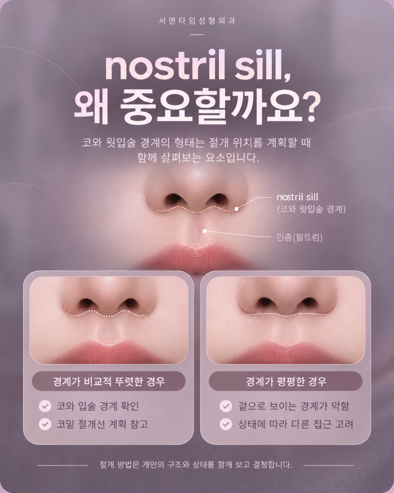 서면인중축소 후 흉터가 코 밑에 얼마나 남을까? 사진 4