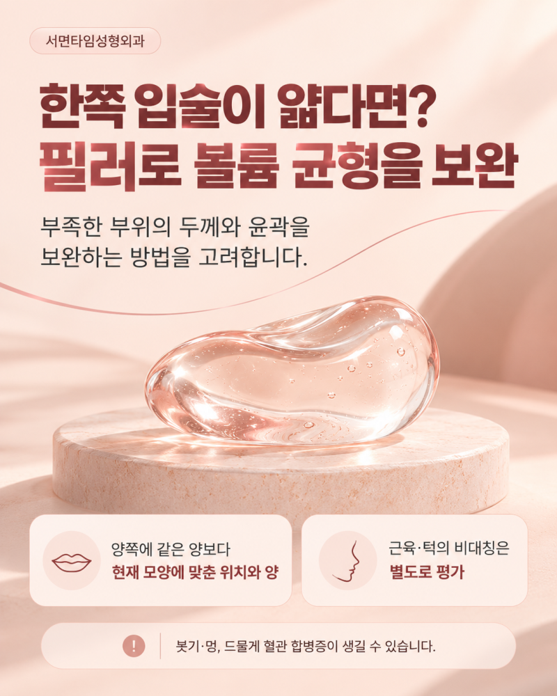 서면입술비대칭,부위마다 개선 방법도 달라집니다 사진 5